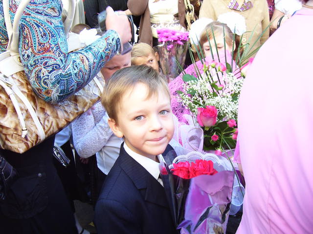 Школьники-участники конкурса